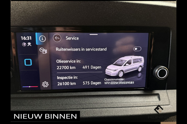 Volkswagen Caddy Cargo Maxi 2.0 TDI Comfort. Trekhaak, side-bars