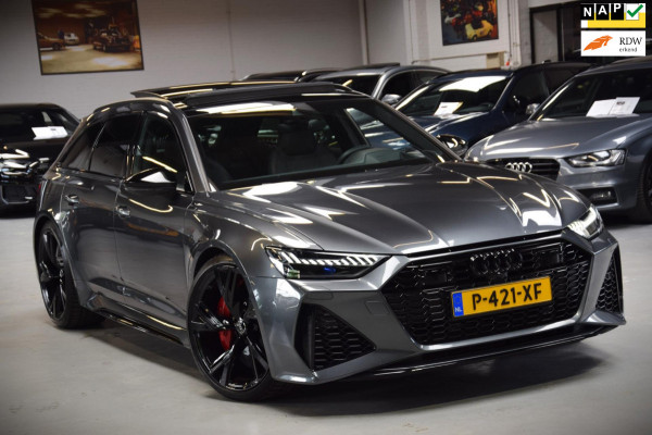 Audi A6 Avant RS 6 TFSI Quattro Dynamic Plus Pakket|Panoramadak|Keramisch|BTW|Achterasbesturing|Dealer Onderhouden