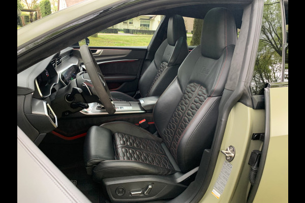 Audi RS7 Sportback A7 V8 Dynamic+ | Keramisch | 22" ABT | 4-Wielbesturing | Stoelvent. | Carbon Pack | Nachtzicht | Alcantara Hemel | B&O 3D High End | 360 Camera | Laser-LED | ACC | Valcona | Klasse-5 | Head-up | Soft-Close | Isolatieglas | Dealer OH | BTW Auto | €100.706,= ex.