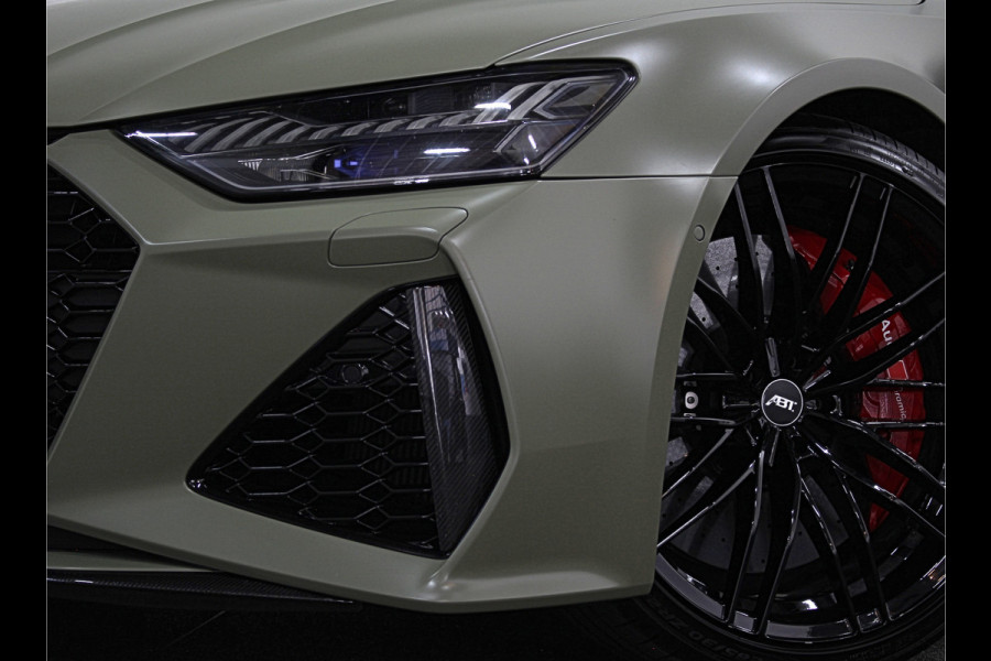 Audi RS7 Sportback A7 V8 Dynamic+ | Keramisch | 22" ABT | 4-Wielbesturing | Stoelvent. | Carbon Pack | Nachtzicht | Alcantara Hemel | B&O 3D High End | 360 Camera | Laser-LED | ACC | Valcona | Klasse-5 | Head-up | Soft-Close | Isolatieglas | Dealer OH | BTW Auto | €100.706,= ex.