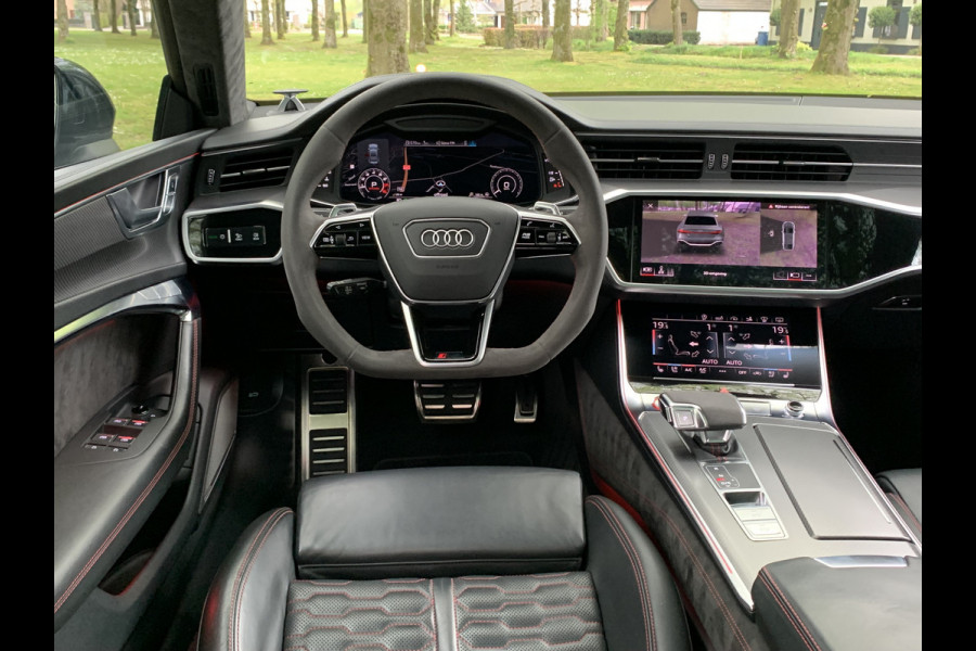 Audi RS7 Sportback A7 V8 Dynamic+ | Keramisch | 22" ABT | 4-Wielbesturing | Stoelvent. | Carbon Pack | Nachtzicht | Alcantara Hemel | B&O 3D High End | 360 Camera | Laser-LED | ACC | Valcona | Klasse-5 | Head-up | Soft-Close | Isolatieglas | Dealer OH | BTW Auto | €100.706,= ex.