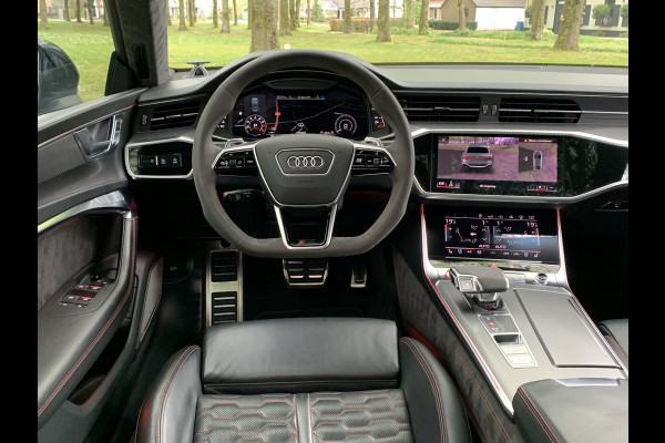 Audi RS7 Sportback A7 V8 Dynamic+ | Keramisch | 22" ABT | 4-Wielbesturing | Stoelvent. | Carbon Pack | Nachtzicht | Alcantara Hemel | B&O 3D High End | 360 Camera | Laser-LED | ACC | Valcona | Klasse-5 | Head-up | Soft-Close | Isolatieglas | Dealer OH | BTW Auto | €100.706,= ex.