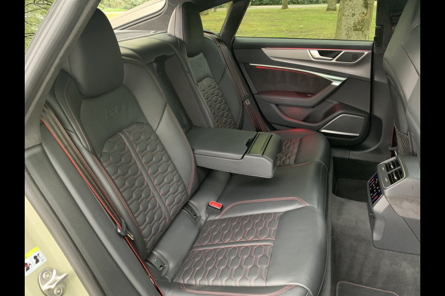 Audi RS7 Sportback A7 V8 Dynamic+ | Keramisch | 22" ABT | 4-Wielbesturing | Stoelvent. | Carbon Pack | Nachtzicht | Alcantara Hemel | B&O 3D High End | 360 Camera | Laser-LED | ACC | Valcona | Klasse-5 | Head-up | Soft-Close | Isolatieglas | Dealer OH | BTW Auto | €100.706,= ex.