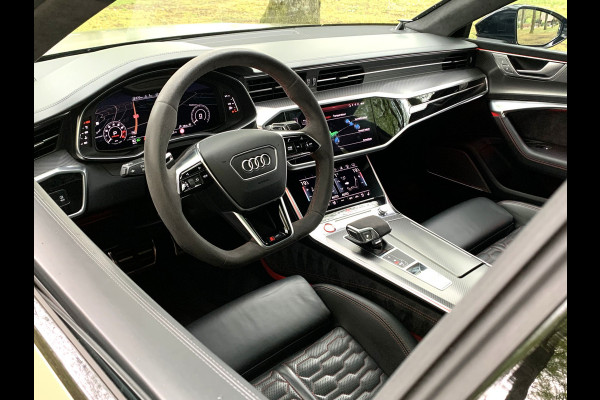 Audi RS7 Sportback A7 V8 Dynamic+ | Keramisch | 22" ABT | 4-Wielbesturing | Stoelvent. | Carbon Pack | Nachtzicht | Alcantara Hemel | B&O 3D High End | 360 Camera | Laser-LED | ACC | Valcona | Klasse-5 | Head-up | Soft-Close | Isolatieglas | Dealer OH | BTW Auto | €100.706,= ex.