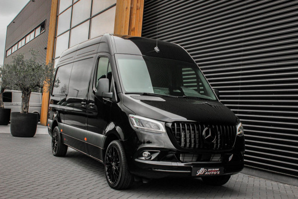 Mercedes-Benz Sprinter 319CDI L2H2 RWD 190PK FULL BLACK JB- EDITION / 3500KG / NEW / DIRECT RIJDEN / NAVIGATIE / PDC / FULL / LED