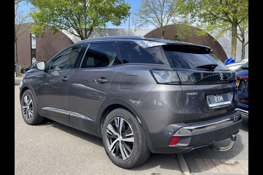 Peugeot 3008 1.6 HYbrid 225 Allure TREKHAAK AFNEEMBAAR | LEDER | RIJKLAAR INCL. 12 MND. BOVAGGARANTIE