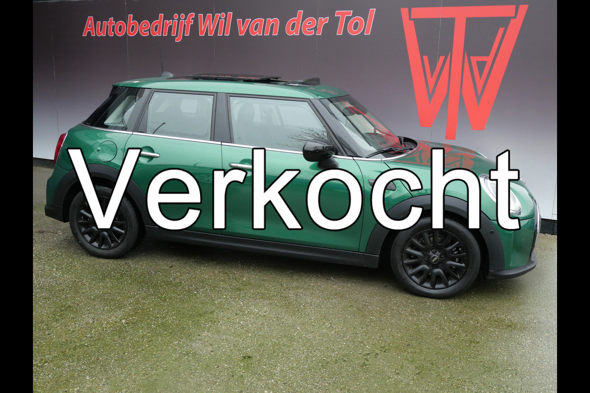 MINI Cooper 1.5 CLASSIC | 5-DRS | AUTOMAAT | PANORAMA | H.U.D. | LEER | VIRTUAL | FABRIEKSGARANTIE!!