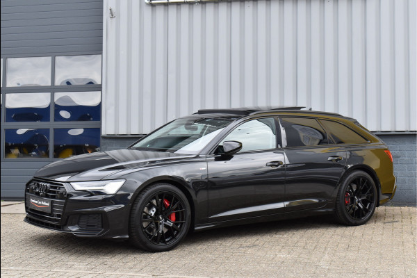 Audi A6 Avant 55 TFSI e Quattro S-Line 367 Pk Competition Pano Soft-Close HUD Leder Massage Full Led Matrix
