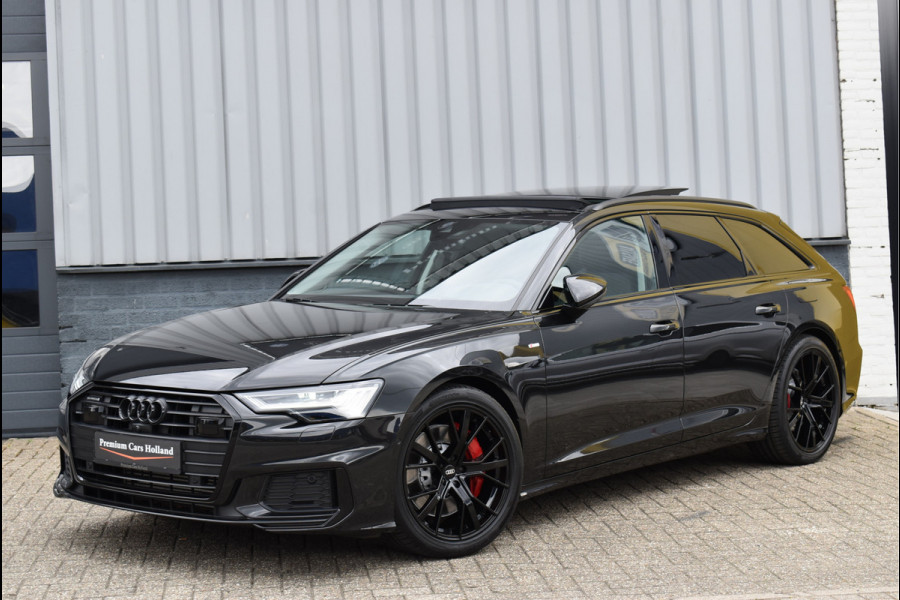 Audi A6 Avant 55 TFSI e Quattro S-Line 367 Pk Competition Pano Soft-Close HUD Leder Massage Full Led Matrix