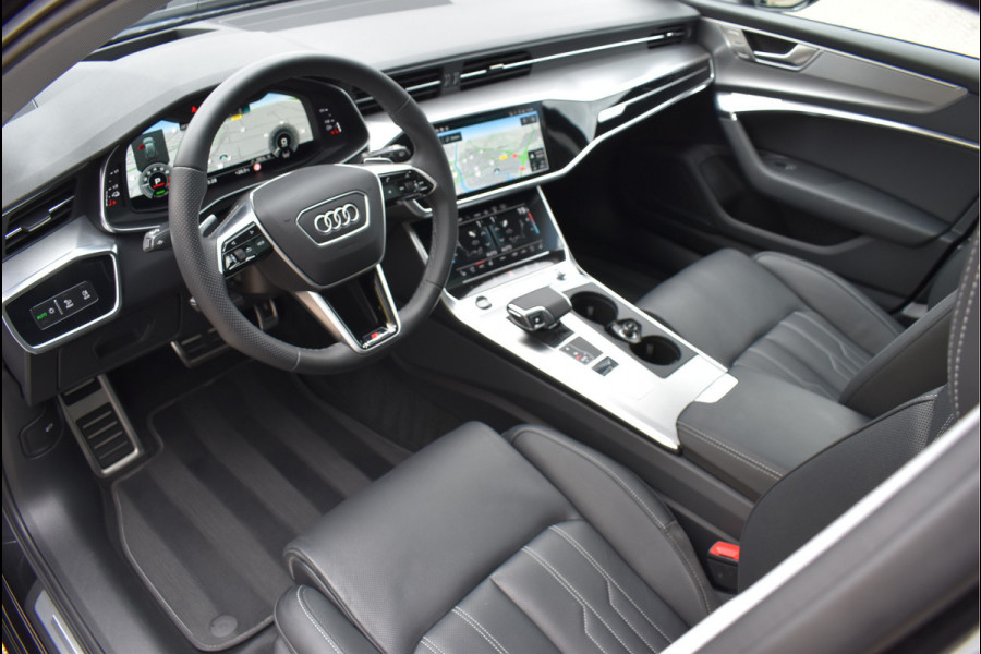 Audi A6 Avant 55 TFSI e Quattro S-Line 367 Pk Competition Pano Soft-Close HUD Leder Massage Full Led Matrix