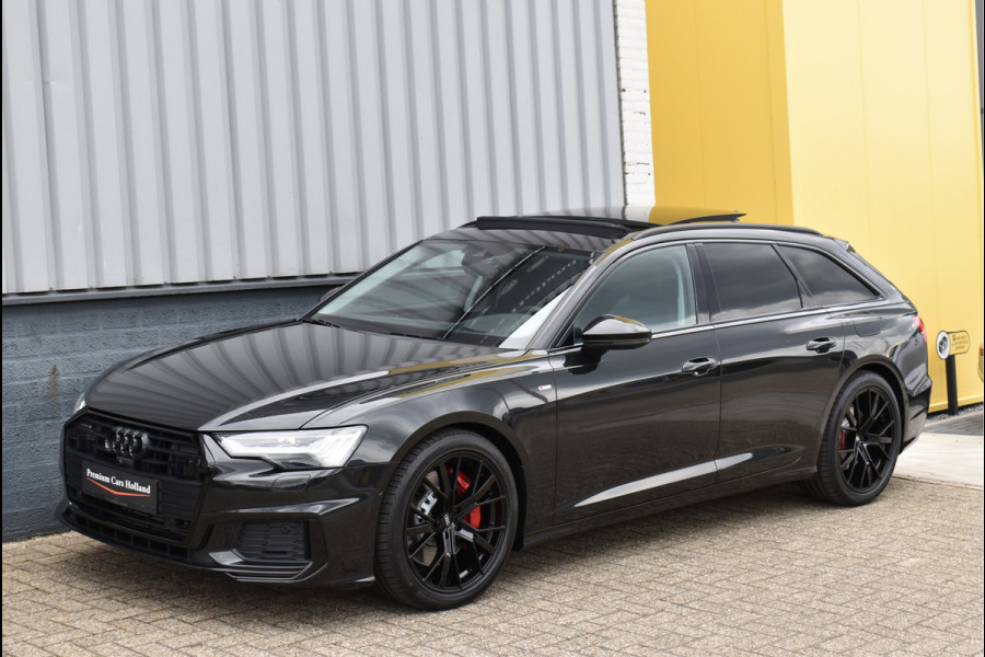 Audi A6 Avant 55 TFSI e Quattro S-Line 367 Pk Competition Pano Soft-Close HUD Leder Massage Full Led Matrix