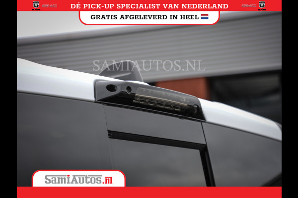 Dodge Ram 1500 LARAMIE NIGHT | NIEUW! BMP VRIJ | PANORAMA | LPG | HUD | VIRTUAL | LUCHTVERING | 360CAM | DODE HOEK | 5.7 V8 HEMI 402PK 4x4 | CREWCAB 5 PERSOONS | GRIJSKENTEKEN | VOORRAAD NR 2147 - 4802