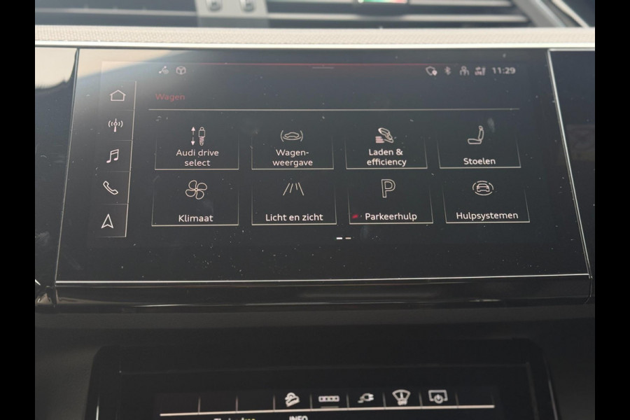 Audi E-tron Sportback Pano 55 quattro 408PK | 3x S-Line | Virtual Mirrors | Matrix LED | 21" | Zwart Optiek | BTW Auto