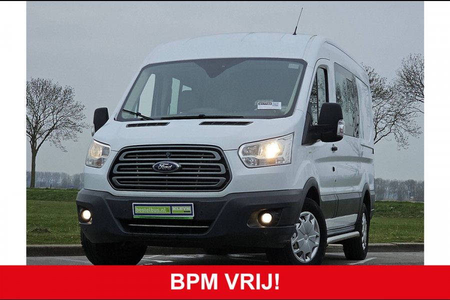Ford Transit 2.0 L2H2 DC 6p Camera Trekhaak Euro6 Airco