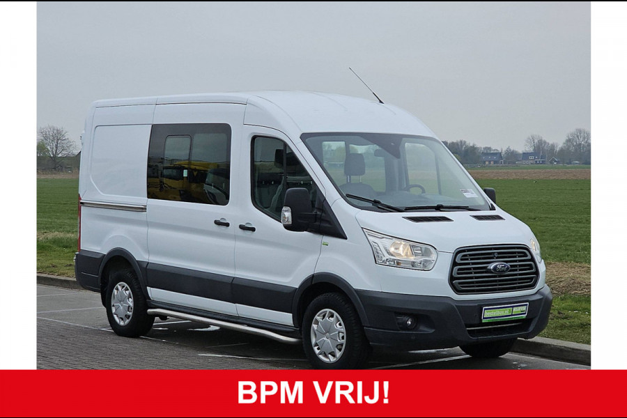 Ford Transit 2.0 L2H2 DC 6p Camera Trekhaak Euro6 Airco