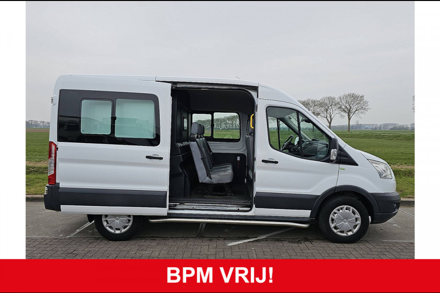 Ford Transit 2.0 L2H2 DC 6p Camera Trekhaak Euro6 Airco