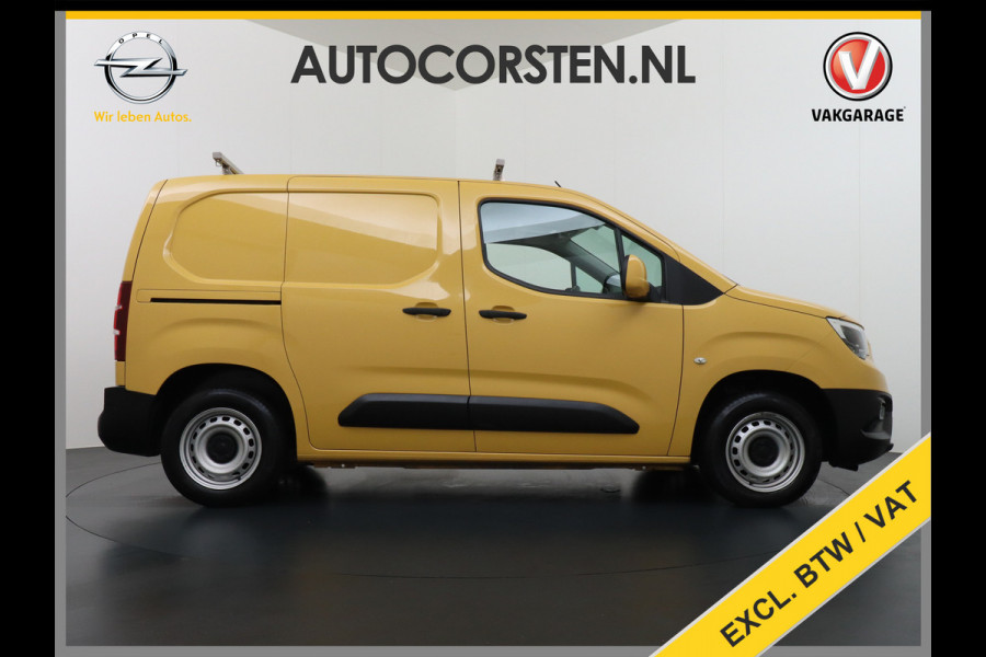 Opel Combo 1.5CDTI 10x Op voorraad! 3-Persoons Airco Cruise Control Bluetooth Elektr.ramen Elektr.spiegels+Verwarmd Centr.Vergr+ab. L1H1 Ed Schuifdeur Betonplex vloer Lat om Lat betimmering Origin. NLse auto, van binnen en buiten een Keurige Combo!