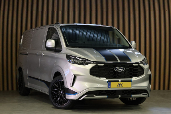 Ford Transit Custom 320 2.0 TDCI L2H1 Sport | ACC | Navigatie | CarPlay | Camera | Dubbel Schuifdeur | Stoelverwarming | Dodehoek detector | Lane Assist | 3-Zitter | Ex BPM