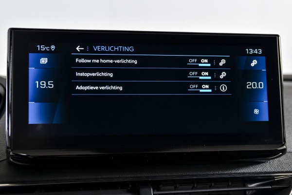 Peugeot 5008 1.2 PureTech 130 PK GT Black Pack - 7 Pers. - Automaat | Dig. Cockpit | Adapt. Cruise | Stoelverw. | PDC | Camera | NAV + App. Connect | ECC | Elek. Klep | LM 19" | 2159