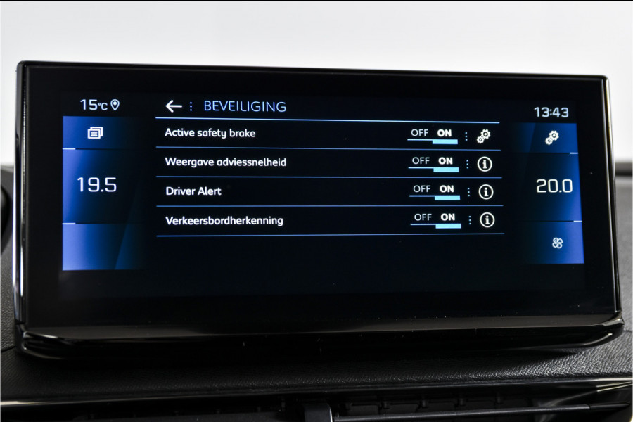 Peugeot 5008 1.2 PureTech 130 PK GT Black Pack - 7 Pers. - Automaat | Dig. Cockpit | Adapt. Cruise | Stoelverw. | PDC | Camera | NAV + App. Connect | ECC | Elek. Klep | LM 19" | 2159