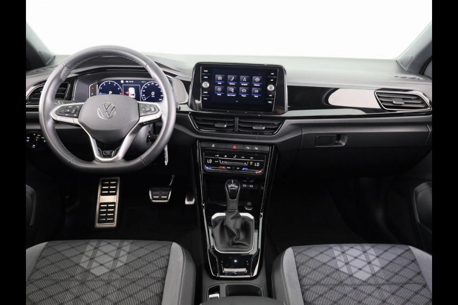 Volkswagen T-Roc 1.5 TSI R-Line 150 pk Automaat (DSG) | Verlengde garantie | Navigatie via App | Panoramadak | Parkeersensoren (Park assist) | Achteruitrijcamera | Black style pakket |