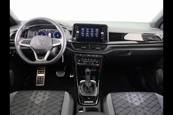 Volkswagen T-Roc 1.5 TSI R-Line 150 pk Automaat (DSG) | Verlengde garantie | Navigatie via App | Panoramadak | Parkeersensoren (Park assist) | Achteruitrijcamera | Black style pakket |