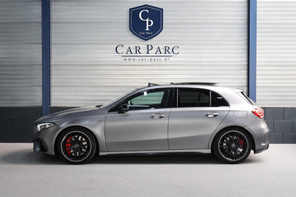 Mercedes-Benz A-Klasse AMG 45 S 4MATIC+ BTW/MATT/MULTIBEAM/VIRTUAL/SFEER/KUIP+LEER+S.VERWARMING+MEMORY/19"/ACC/ECC/12 MND GARANTIE
