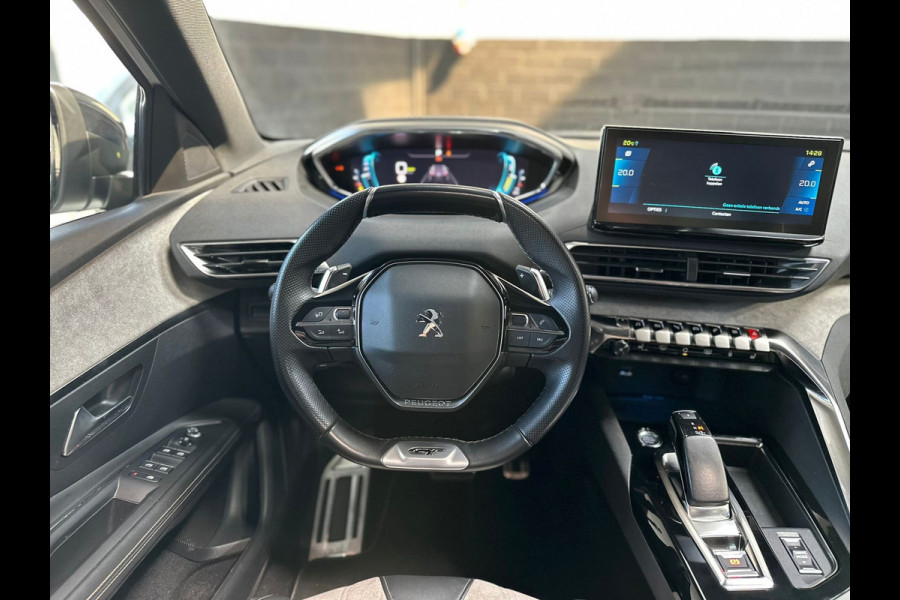 Peugeot 3008 1.6 HYbrid 225 GT, Pano, 360 camera, Led, Leder/alcantara, Fabrieksgarantie
