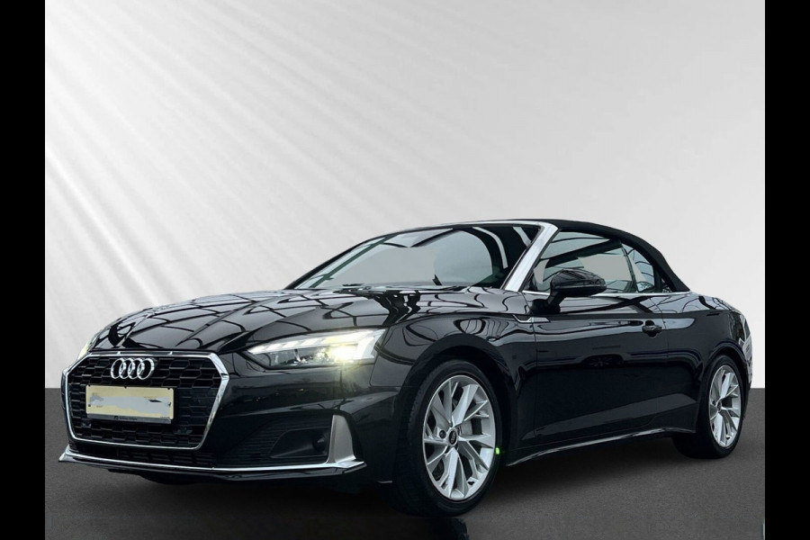 Audi A5 Cabriolet 40 TFSI Advanced ** MATRIX, VIRTUAL, LEDER, NEKVERW, MASSAGE, ACC, 18-inch LMV ** 1e EIG - UNFALLFREI ** ** INFORMEER OOK NAAR ONZE AANTREKKELIJKE FINANCIAL-LEASE TARIEVEN **