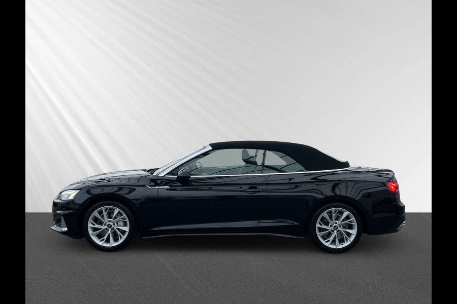 Audi A5 Cabriolet 40 TFSI Advanced ** MATRIX, VIRTUAL, LEDER, NEKVERW, MASSAGE, ACC, 18-inch LMV ** 1e EIG - UNFALLFREI ** ** INFORMEER OOK NAAR ONZE AANTREKKELIJKE FINANCIAL-LEASE TARIEVEN **