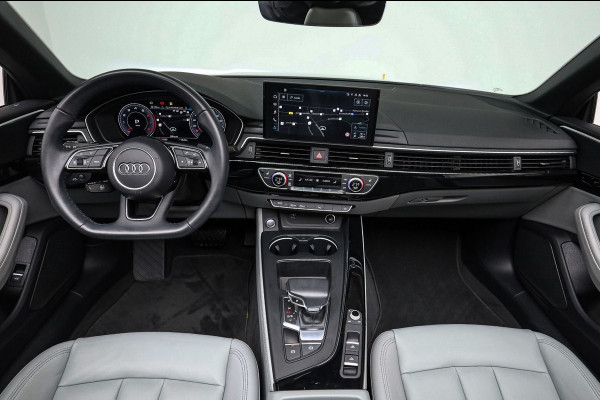 Audi A5 Cabriolet 40 TFSI Advanced ** MATRIX, VIRTUAL, LEDER, NEKVERW, MASSAGE, ACC, 18-inch LMV ** 1e EIG - UNFALLFREI ** ** INFORMEER OOK NAAR ONZE AANTREKKELIJKE FINANCIAL-LEASE TARIEVEN **