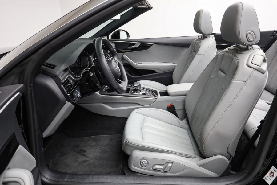 Audi A5 Cabriolet 40 TFSI Advanced ** MATRIX, VIRTUAL, LEDER, NEKVERW, MASSAGE, ACC, 18-inch LMV ** 1e EIG - UNFALLFREI ** ** INFORMEER OOK NAAR ONZE AANTREKKELIJKE FINANCIAL-LEASE TARIEVEN **