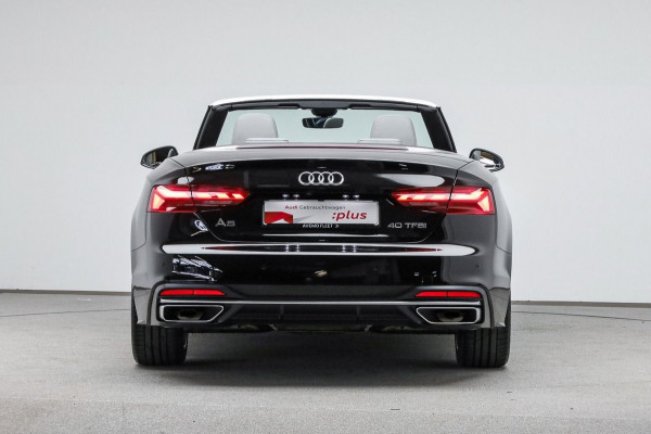 Audi A5 Cabriolet 40 TFSI Advanced ** MATRIX, VIRTUAL, LEDER, NEKVERW, MASSAGE, ACC, 18-inch LMV ** 1e EIG - UNFALLFREI ** ** INFORMEER OOK NAAR ONZE AANTREKKELIJKE FINANCIAL-LEASE TARIEVEN **