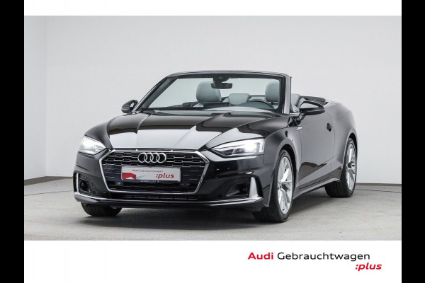 Audi A5 Cabriolet 40 TFSI Advanced ** MATRIX, VIRTUAL, LEDER, NEKVERW, MASSAGE, ACC, 18-inch LMV ** 1e EIG - UNFALLFREI ** ** INFORMEER OOK NAAR ONZE AANTREKKELIJKE FINANCIAL-LEASE TARIEVEN **