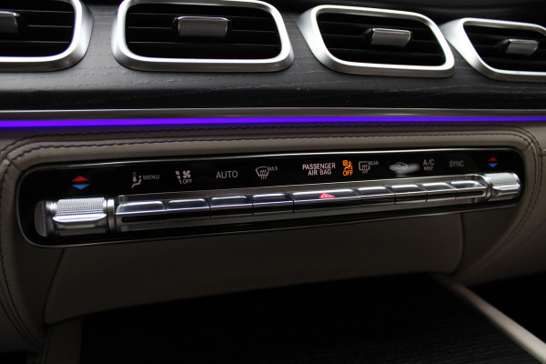 Mercedes-Benz GLE AMG 63 4M+ 360 ACC 22'' Panodak HUD Matrix Elektr. trekhaak Leer Climate voor & achter Memory Stoelventilatie Stoelverwarming PTS Carplay Burmester Navi Elektr. achterklep Elektr. stuurkolom Keyless entry Ambient
