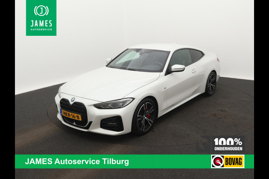 BMW 4 Serie Coupé 430i High Executive M-SPORT CAMERA AD-CRUISE LEER-ALCANTARA