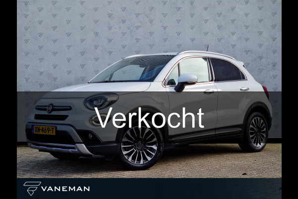 Fiat 500X Cross 1.3 GSE City Cross Automaat | Camera | Navi | 17” Velgen | Clima | Key-Less | PDC | Cruise | LED |