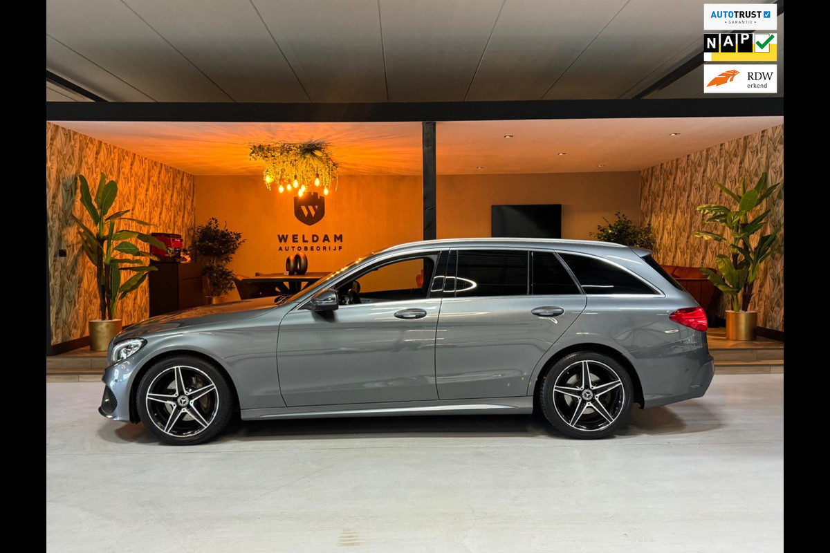 Mercedes-Benz C-Klasse Estate 160 Business Solution AMG Garantie Leder Camera Elek Achterklep PDC Cruise Clima Navi Rijklaar Mercedes-Benz C-Klasse Estate 160 Business Solution AMG Garantie Leder Camera Elek Achterklep PDC Cruise Clima Navi Rijklaar