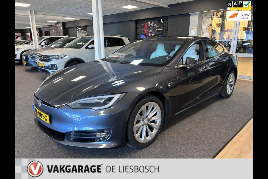 Tesla Model S 100D AWD | Luchtvering | Schuif/-kanteldak | Autopilot 2.5 | Carbon | Org. NL