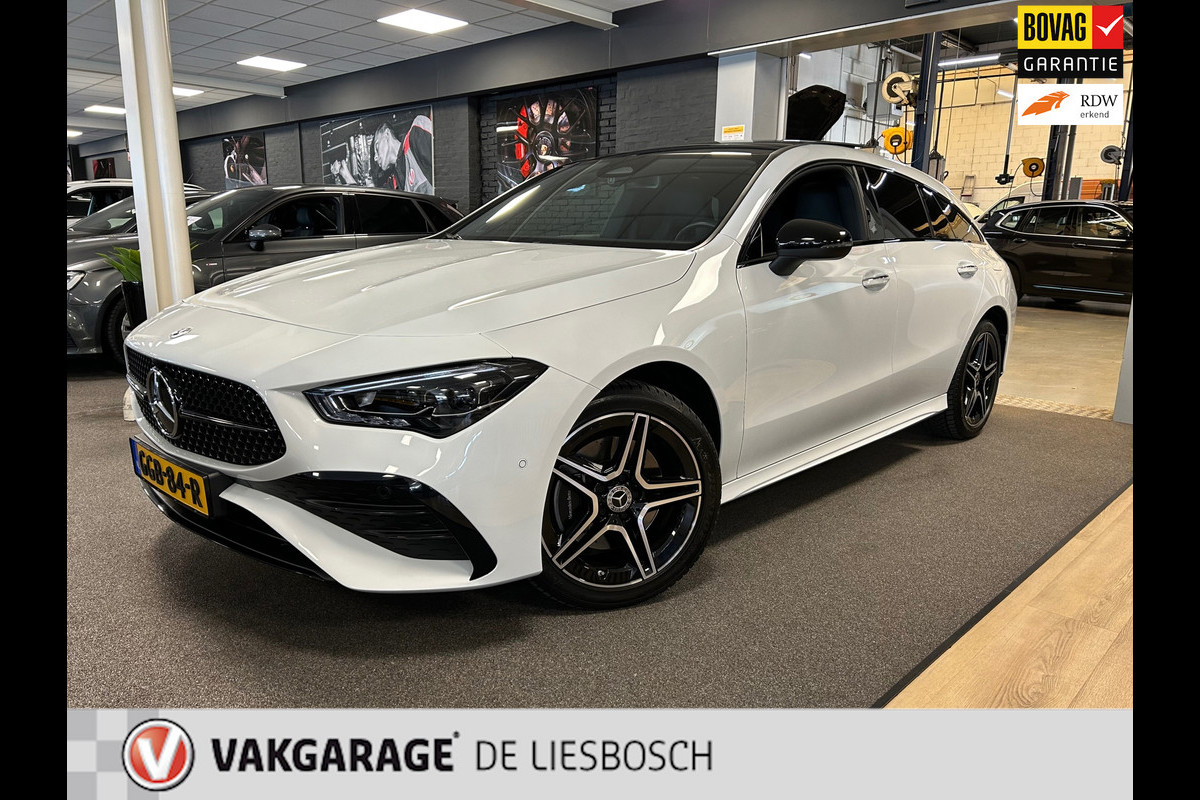 Mercedes-Benz CLA-Klasse Shooting Brake 250 e Star Edition AMG Line Plus / facelift / Burmester / Panorama-dak / camera / Led