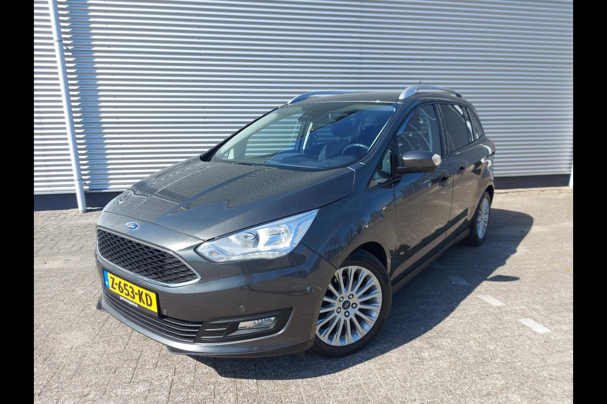 Ford Grand C-Max 1.0 Titanium, airco,cruise,navigatie/camera,stoel/stuurverwarming,voorruit verwarmd,parkeersensoren, Ford Grand C-Max 1.0 Titanium, airco,cruise,navigatie/camera,stoel/stuurverwarming,voorruit verwarmd,parkeersensoren,