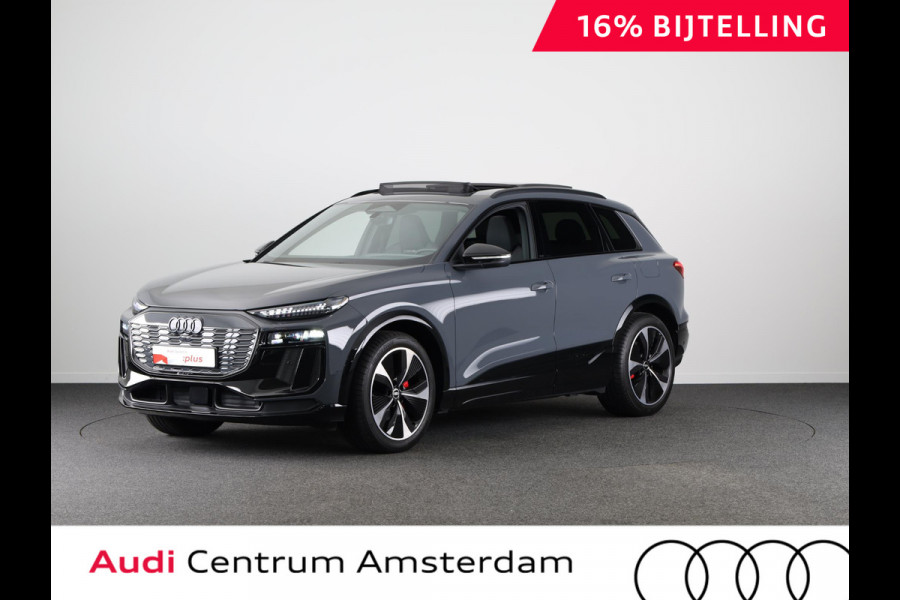 Audi Q6 e-tron First Edition 100 kWh 388 pk | Private lease vanaf € 1749,- pm | Verlengde garantie | Navigatie | Panoramadak | Luchtvering | Bang & Olufsen Audio | 21" Lichtmetalen velgen |