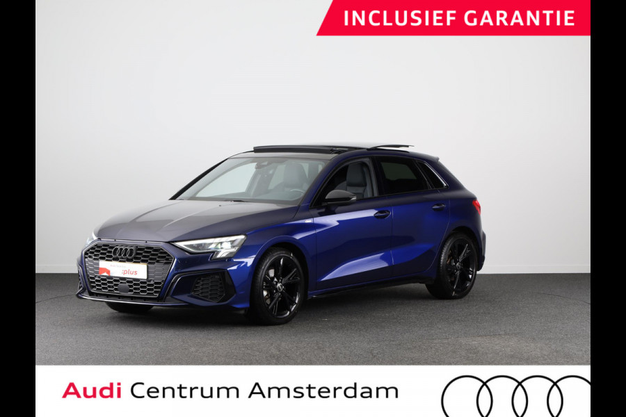 Audi A3 Sportback 30 TFSI S edition 110 pk S-tronic | Panoramadak | Verlengde garantie | Navigatie | Parkeersensoren achter | Adaptieve cruise control | Stoelverwarming | S-line |