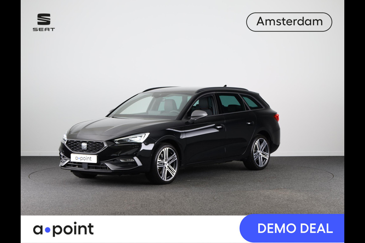 Seat Leon Sportstourer 1.5 TSI e-Hybrid FR PHEV First Edition 204pk Plug in Hybrid | Keyless Entry | 18 inch Lichtmetalen velgen | Verwarmbare voorstoelen Seat Leon Sportstourer 1.5 TSI e-Hybrid FR PHEV First Edition 204pk Plug in Hybrid | Keyless Entry | 18 inch Lichtmetalen velgen | Verwarmbare voorstoelen