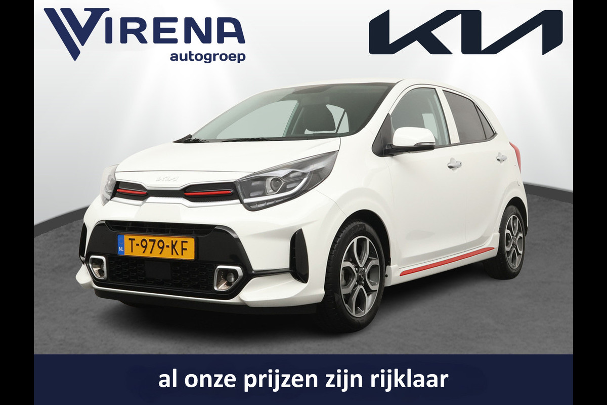 Kia Picanto 1.0 DPi GT-Line Apple Carplay/Android Auto, - Cruise Control - Climate Control - Navigatie - Fabrieksgarantie tot 07-2030 Kia Picanto 1.0 DPi GT-Line Apple Carplay/Android Auto, - Cruise Control - Climate Control - Navigatie - Fabrieksgarantie tot 07-2030