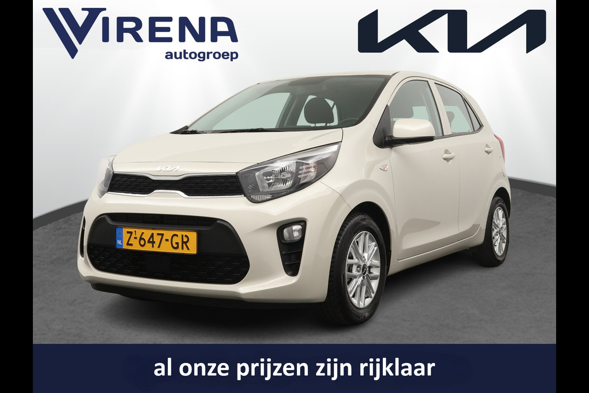 Kia Picanto 1.0 DPi DynamicLine Airco - Apple Carplay/Android Auto - Cruise Control - 14 inch velgen Fabrieksgarantie tot 04-2031 Kia Picanto 1.0 DPi DynamicLine Airco - Apple Carplay/Android Auto - Cruise Control - 14 inch velgen Fabrieksgarantie tot 04-2031