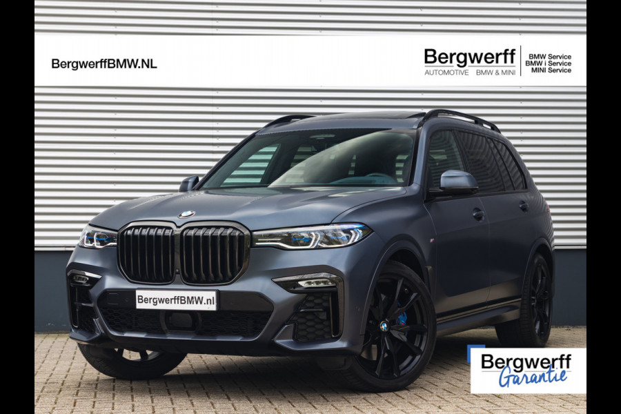 BMW X7 M50i - 6-Zits - Edition ''Dark Shadow'' - 1-Hand - Bowers & Wilkins - Standkachel