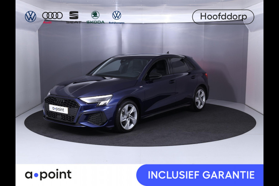 Audi A3 Sportback 30 TFSI S edition 110 pk S-tronic |Private lease vanaf € 649,- pm |  Verlengde garantie | Navigatie | Parkeersensoren achter | LED koplampen | S-Line |