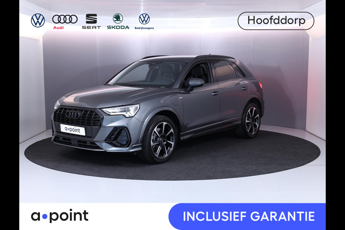 Audi Q3 45 TFSI e S edition 245 pk S-tronic | Navigatie | Parkeersensoren | Achteruitrijcamera | Adaptieve cruise control | Stoelverwarming | S-Line | Audi Q3 45 TFSI e S edition 245 pk S-tronic | Navigatie | Parkeersensoren | Achteruitrijcamera | Adaptieve cruise control | Stoelverwarming | S-Line |