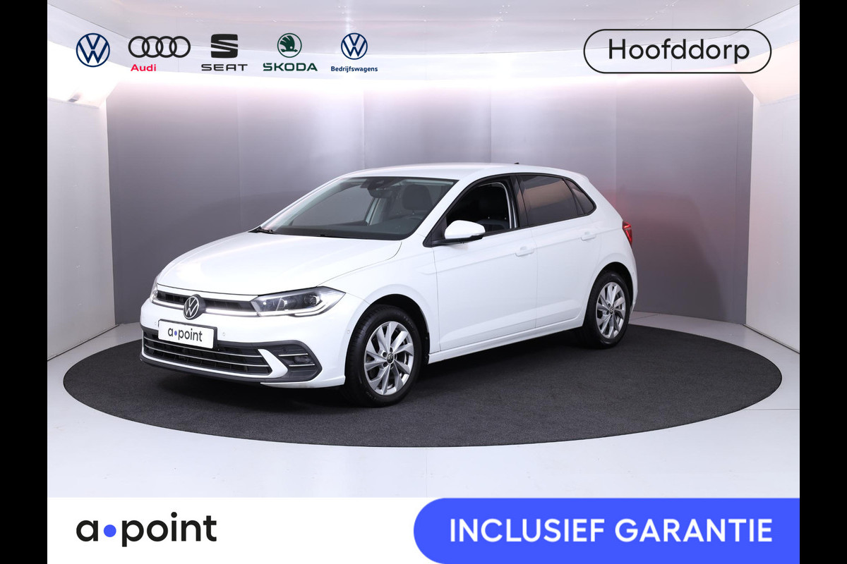 Volkswagen Polo 1.0 TSI Style 110 pk Automaat (DSG) | Navigatie via App | Parkeersensoren (Park assist) | Adaptieve cruise control | Autom. airco | Stoelverwarming | Matrix LED koplampen | Volkswagen Polo 1.0 TSI Style 110 pk Automaat (DSG) | Navigatie via App | Parkeersensoren (Park assist) | Adaptieve cruise control | Autom. airco | Stoelverwarming | Matrix LED koplampen |